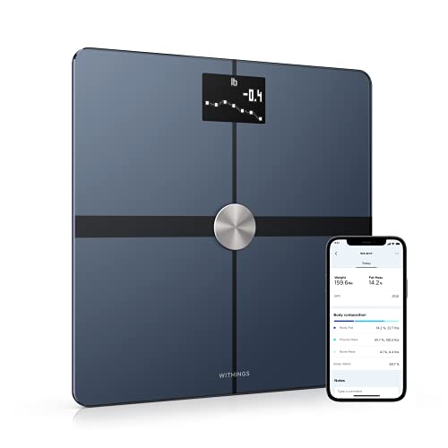 Withings Body+ - Digital Wi-Fi Smart Scale with Automatic Smartphone App Sync, Full Body Composition Including, Body Fat, BMI, Water Percentage, Muscle & Bone Mass, with Pregnancy Tracker & Baby Mode Withings Body+ - Digital Wi-Fi Smart Scale with Automatic Smartphone App Sync, Full Body Composition Including, Body Fat, BMI, Water Percentage, Muscle & Bone Mass, with Pregnancy Tracker & Baby Mode